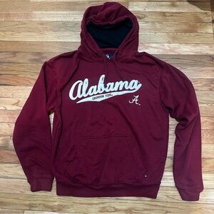 J America Alabama Crimson Tide Hoodie Sportswear Med